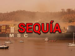 Se acerca el cierre del Canal de Panamá: obligan a los buques a cruzar con menos carga por efectos de El Niño