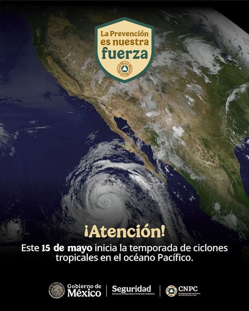 Arrancó la temporada de huracanes y estos son los estados que deberán prepararse para lo peor: el Gobierno ya pidió buscar refugios.