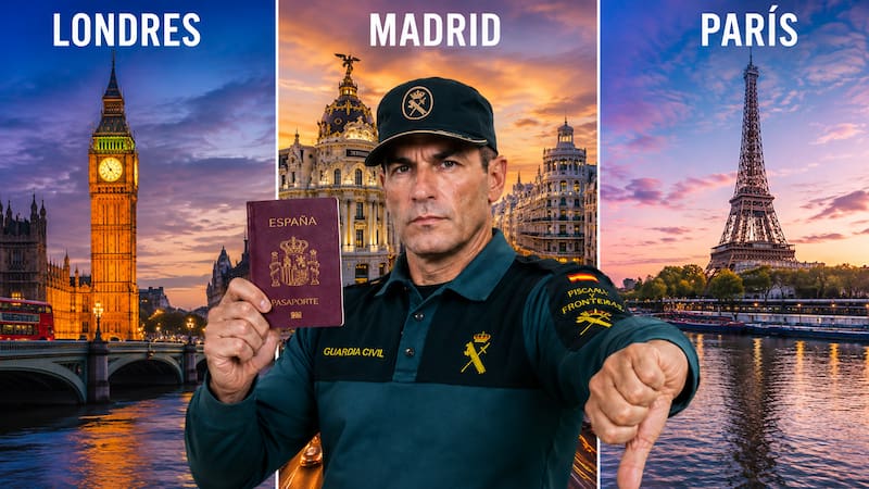 Confirmado | Aeropuertos de Londres, Madrid y París bloquearán el ingreso y salida del país a quienes posterguen la renovación de su pasaporte.