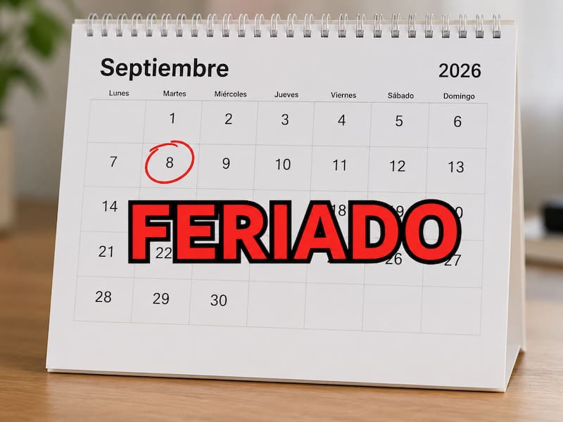 Confirmado | El calendario laboral suma un feriado el martes 8 de septiembre (foto: ChatGPT)