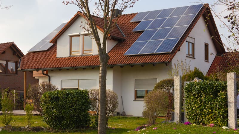 Paneles solares para la casa