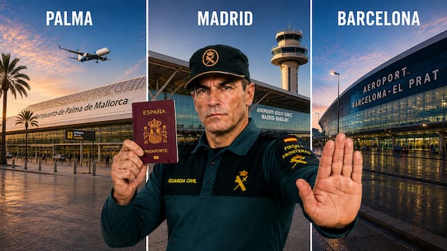Confirmado | Los aeropuertos de Palma, Madrid y Barcelona bloquearán la entrada y salida a quienes posterguen la renovación del pasaporte