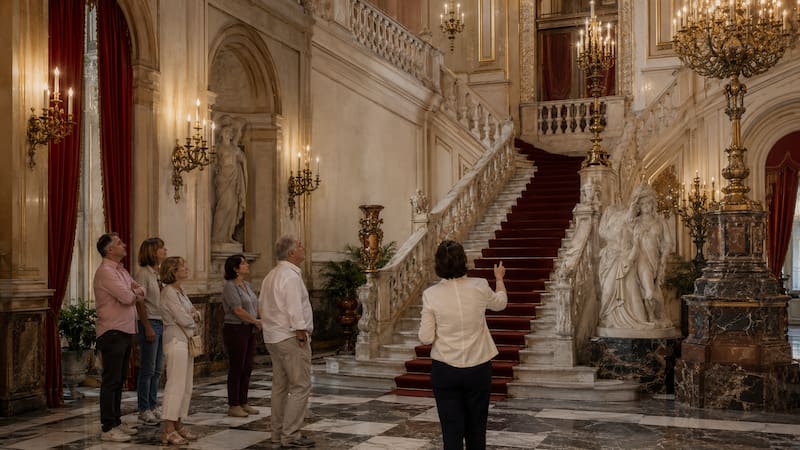 Confirmado | Madrid abre gratis 24 palacios históricos: cómo conseguir una de las 8000 entradas desde este 2 de septiembre (foto: ChatGPT)