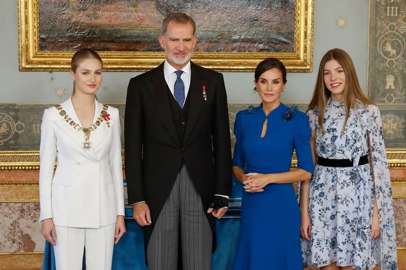 Confirmado por la Corona Española |Revelaron los cientos de regalos que recibió la Familia Real en 2025: de un móvil de Xi Jinping a un tarro de berenjenas. Fuente: EFE