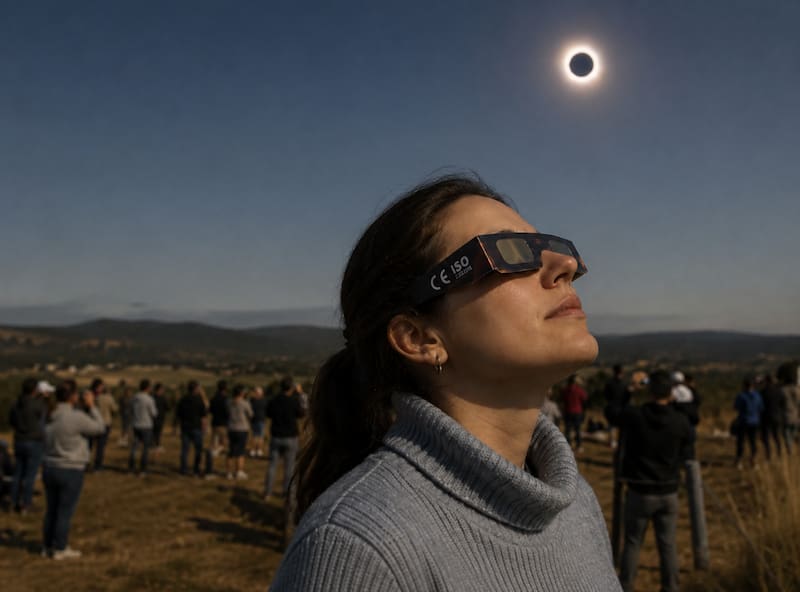 Confirmado | Si te duelen los ojos después del eclipse solar, esto es lo que debes hacer