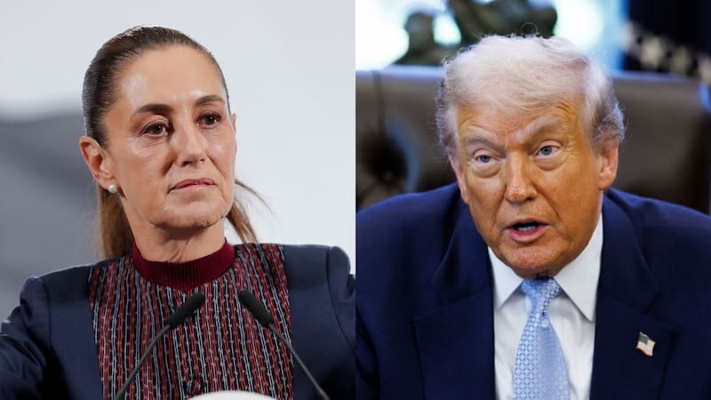 Donald Trump y Claudia Sheinbaum mantuvieron una conversación telefónica "muy productiva".