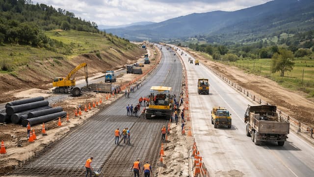 Tras años paralizada, el Gobierno construye la autopista Norte más esperada del continente que conecta cinco importantes municipios