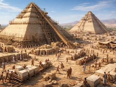No las crearon los humanos | Descubren el auténtico origen de las pirámides de Egipto: fueron fabricadas con una tecnología sumamente avanzada