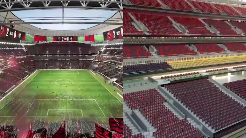 Construirán en Latinoamérica un mega estadio de fútbol que se compara con el Wembley y el Bernabéu. Fotos: Redes sociales de Flamengo
