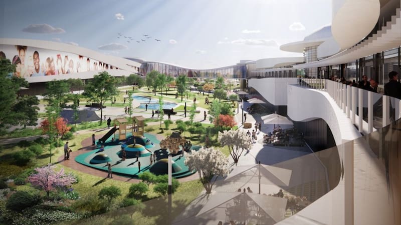 Construyen el centro comercial más grande de la capital: contará con más de 260 locales y estacionamiento para más de 6000 autos