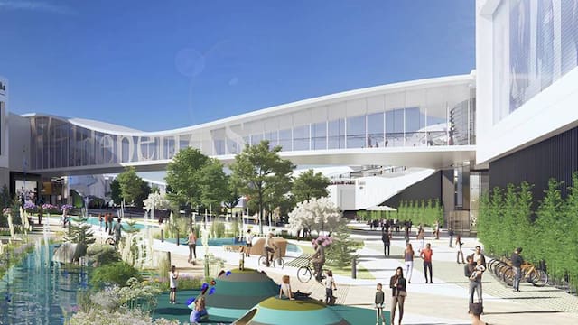 Construyen el centro comercial más grande de la capital: contará con más de 260 locales y estacionamiento para más de 6000 autos