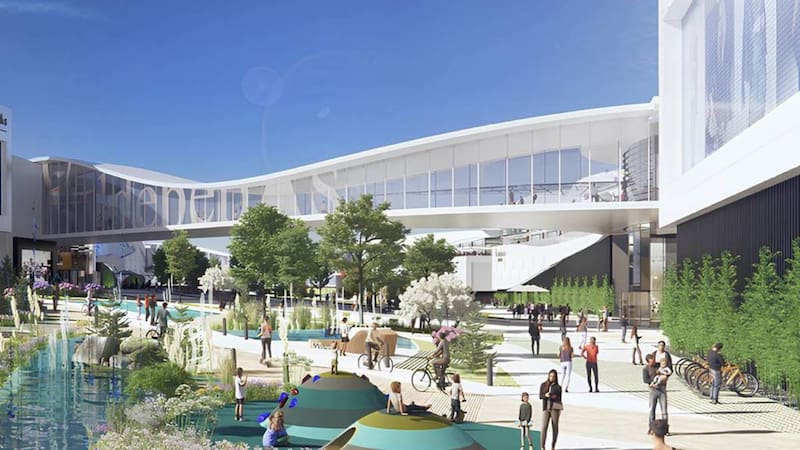 Construyen el centro comercial más grande de la capital: contará con más de 260 locales y estacionamiento para más de 6000 autos