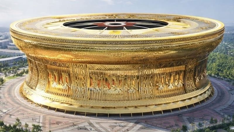 Construyen el estadio más grande del mundo: tendrá una capacidad de 135 mil personas y costará USD 38 mil millones. Foto: Znews