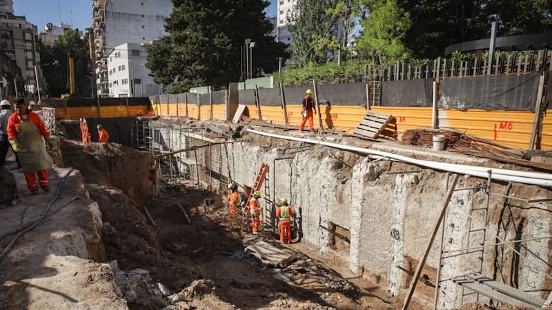 Construyen el túnel más deseado en la Ciudad: pasará debajo del tren y eliminará el tráfico de la zona