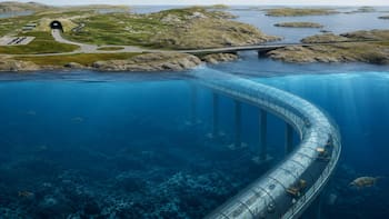 Construyen el túnel submarino más largo del mundo que unirá a todo el territorio: tendrá 27 kilómetros y estará a 400 metros bajo el mar