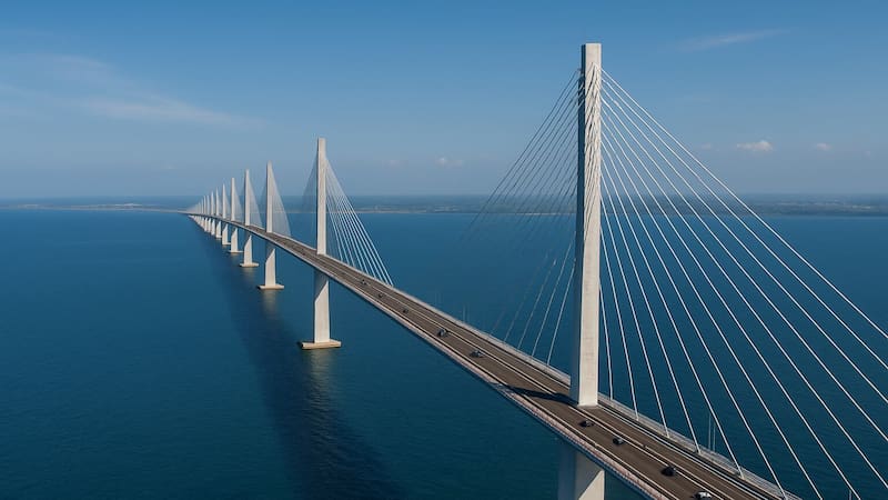 Construyen un histórico puente (ChatGPT).