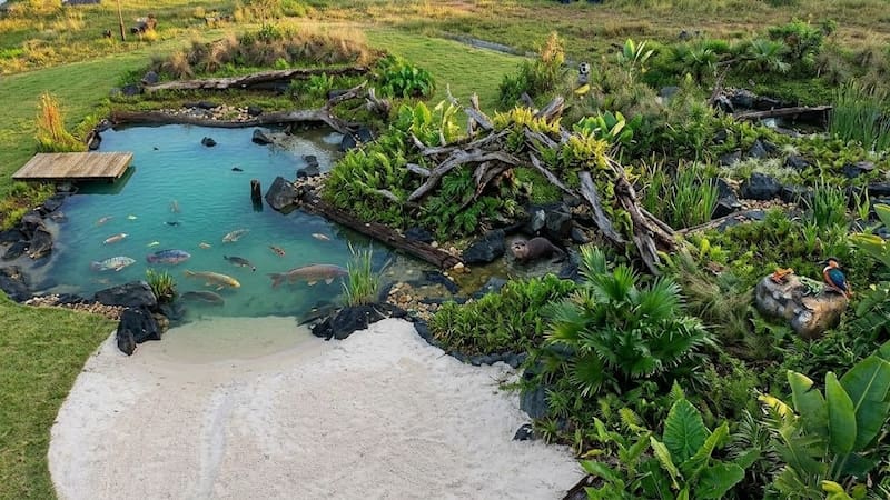 Construyen un lago artificial y el resultado sorprendió a todos.