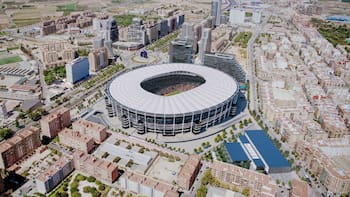 Construyen un nuevo estadio que será el orgullo nacional para el Mundial 2030: estará techado y contará con restaurantes y zonas VIP