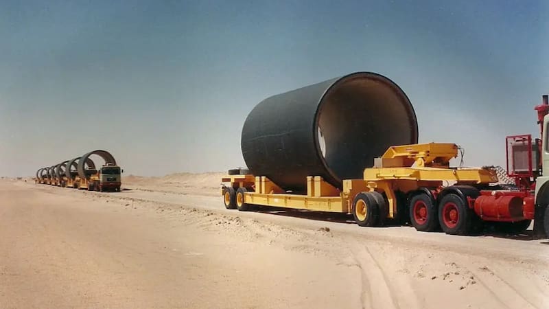 Construyen un río artificial de 2000 km que atravesará el desierto y llevará agua a las zonas más secas y cálidas: es la obra más grande del mundo
Fuente: Ilustración con IA