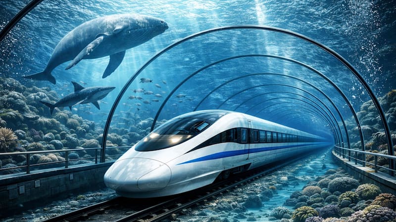 Construyen un tren submarino que desafía a la ingeniería: tendrá 123 km de largo y unirá dos ciudades en minutos
Fuente: Archivo