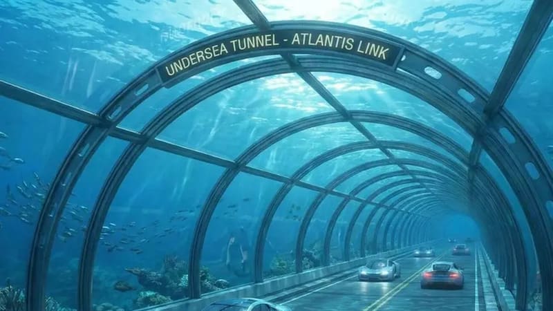 Construyen un túnel submarino