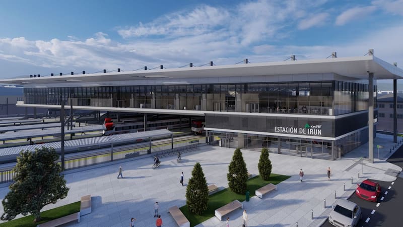 Construyen una nueva estación de tren que unirá a la provincia con todo el país: contará con parking y espacio para buses. Foto: Ministerio de Transporte