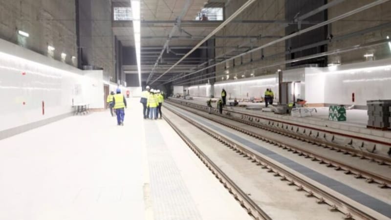 Construyen una nueva estación de trenes en este importante aeropuerto que lo conectará con líneas de toda la ciudad. Foto: Ministro de Transportes y Movilidad Sostenible
