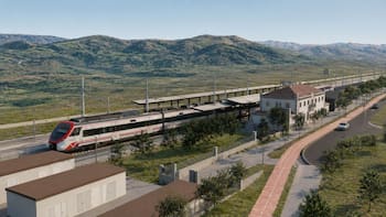 Construyen una nueva estación de trenes que conectará a un municipio con la Capital
