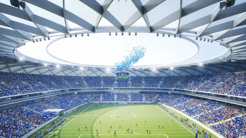 Construyen uno de los estadios más avanzados y modernos de América Latina con ayuda de China: será el orgullo de todo un país