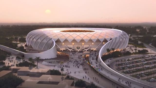 Construyen uno de los estadios más avanzados y modernos de América Latina con ayuda de China: será el orgullo de todo un país