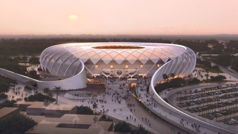 Construyen uno de los estadios más avanzados y modernos de América Latina con ayuda de China: será el orgullo de todo un país