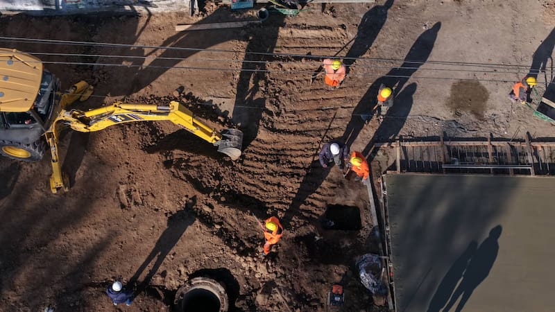 Continúan las obras del Paso Bajo Nivel Irigoyen