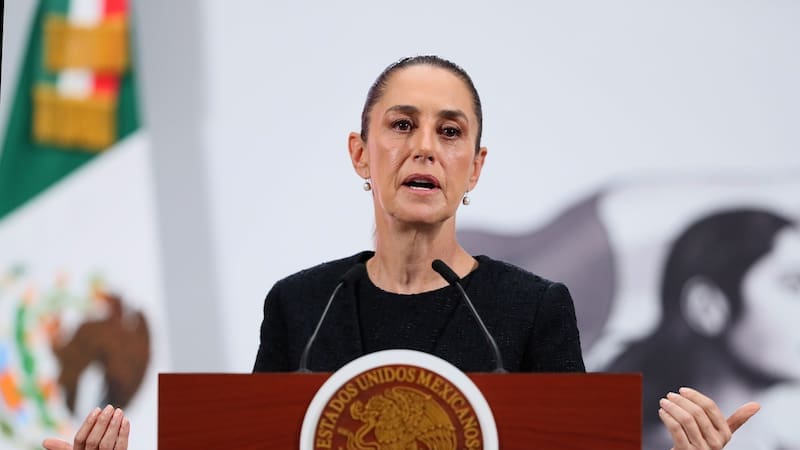 Claudia Sheinbaum, presidenta de México.