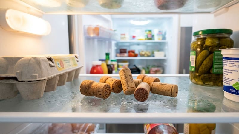 El truco del corcho en la heladera busca reducir los malos olores y mantener el interior del electrodoméstico más fresco.