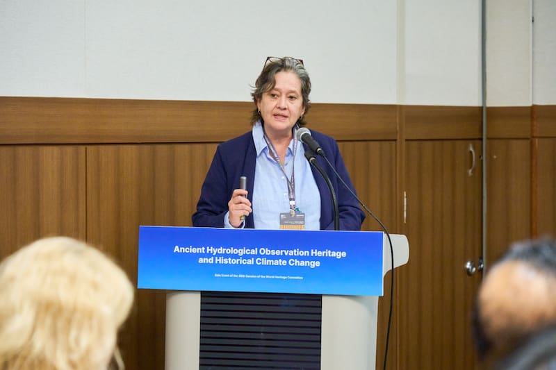 Carolina Castellanos, jefa de Investigación de WHITRAP Shanghai: “Debemos pasar de la preservación a la revitalización”.