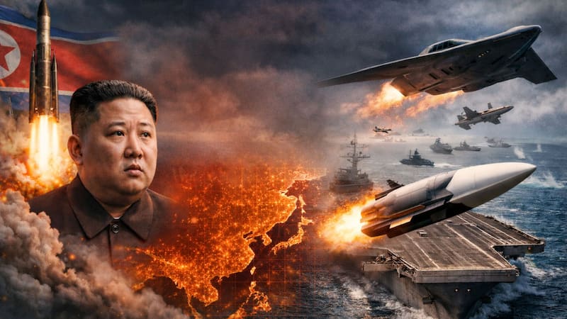 En los últimos años, Pyongyang profundizó su acercamiento político y militar con Rusia y China, que ya le brindan respaldo diplomático en el Consejo de Seguridad de la ONU. Fuente: IA