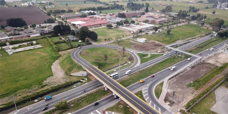 La obra permitirá descongestionar la vía y mejorar los tiempos de desplazamiento (Fuente: Cundinamarca).