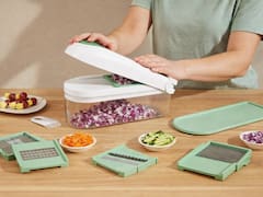Este nuevo producto de Lidl corta los alimentos de hasta 6 formas distintas: en dados, juliana, rodajas o ralladuras finas uniformes