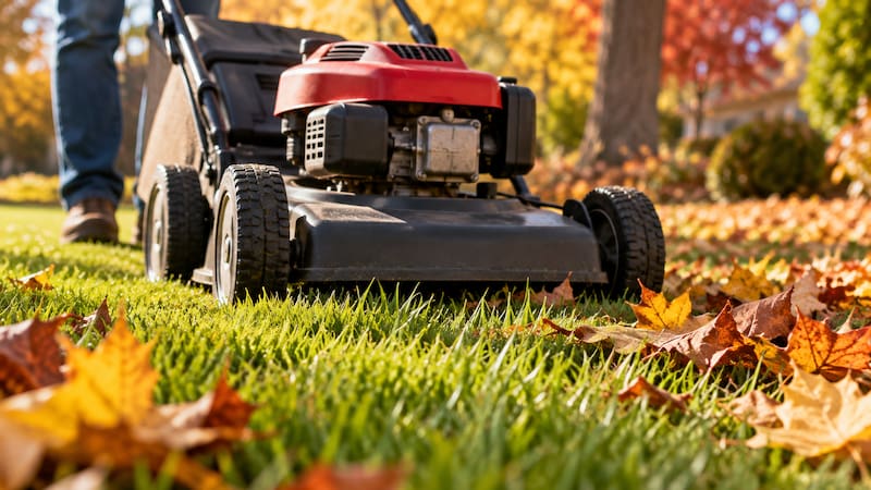 La altura del corta césped es clave para mantener el jardín en buenas condiciones durante el otoño y prepararlo para el invierno.