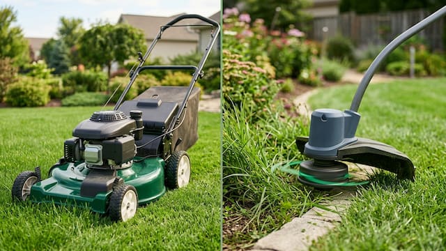 Cortar el pasto con la cortadora de césped o con la bordeadora: cuál funciona mejor y cuál conviene comprar