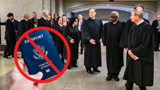La Corte Suprema podría prohibir el pasaporte americano a todas estas personas aunque hayan nacido en el país