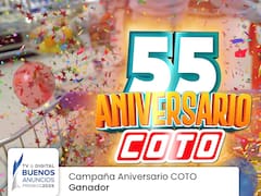 COTO fue distinguido en los Premios Buenos Anuncios DIGITAL 2025