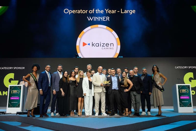 Foto: Premio “Operator of the Year” recibido en los EGR Operator Awards.