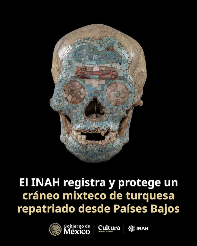 La Subdirección de Registro de Monumentos Arqueológicos Muebles ha realizado su inscripción pública, inventario y registro tridimensional.