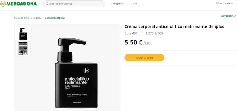 Esta crema de Mercadona es ideal para eliminar las imperfecciones de la piel: ayuda a mejorar la elasticidad y a reducir el volumen.