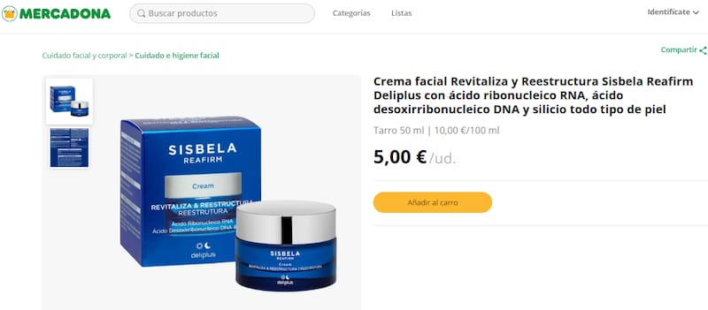 Esta crema de Mercadona elimina las arrugas y los signos de la edad: deja la piel firme y luminosa.