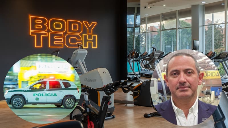 José Gustavo Andrés Aponte fue asesinado fuera de las instalaciones del gimnasio Bodytech de Bogotá.