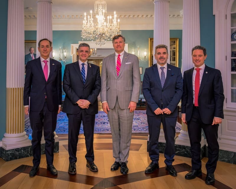 Del encuentro participaron además Cristian Ritondo, Gabriel Sanchez Zinny y Fulvio Pompeo.