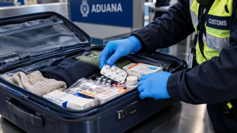 La normativa de Croacia establece que los pasajeros pueden ingresar medicamentos terminados para uso personal en una cantidad necesaria para un máximo de un mes de tratamiento.