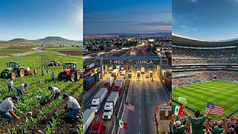 Agricultura regenetativa, T-MEC y agribusiness, y el impacto del Mundial 2026 en dos países.